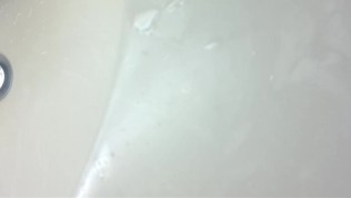 Chubby guy cumshot